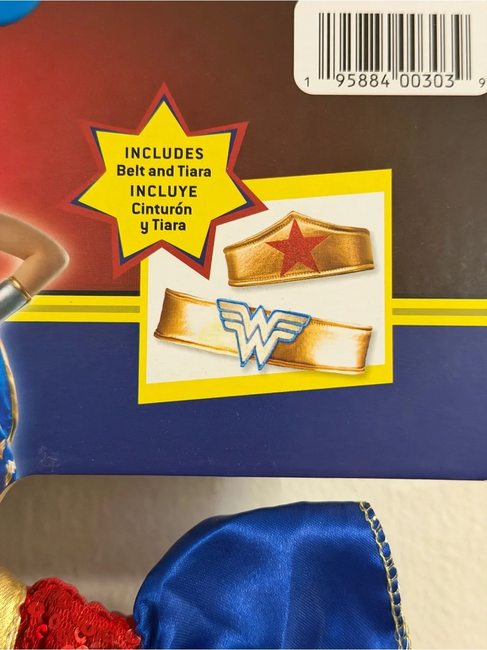 Girl's Licensed Costumes Wonder Woman size M(7-8)